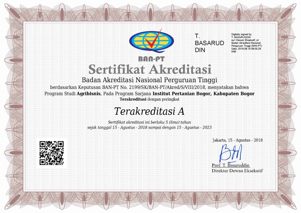 sertifikat S1 AGB FEM IPB (2018-2023)