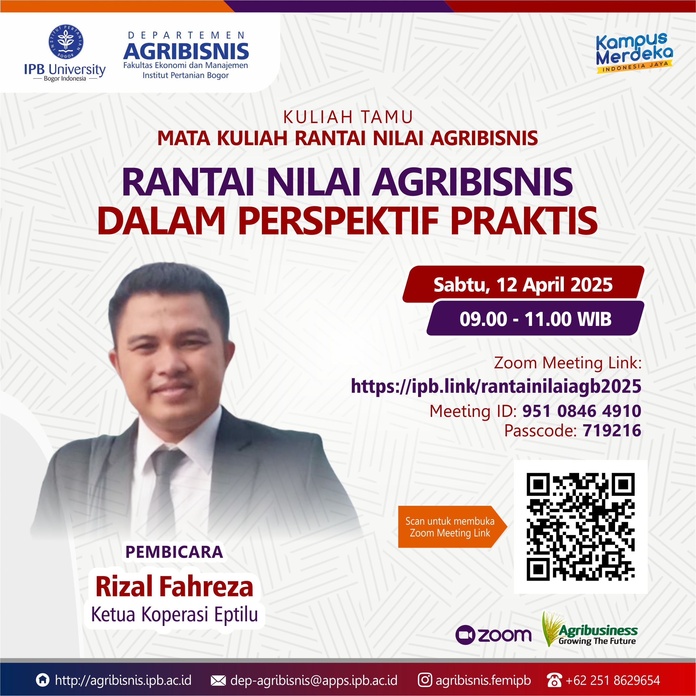 4 flyer rantai nilai AGB