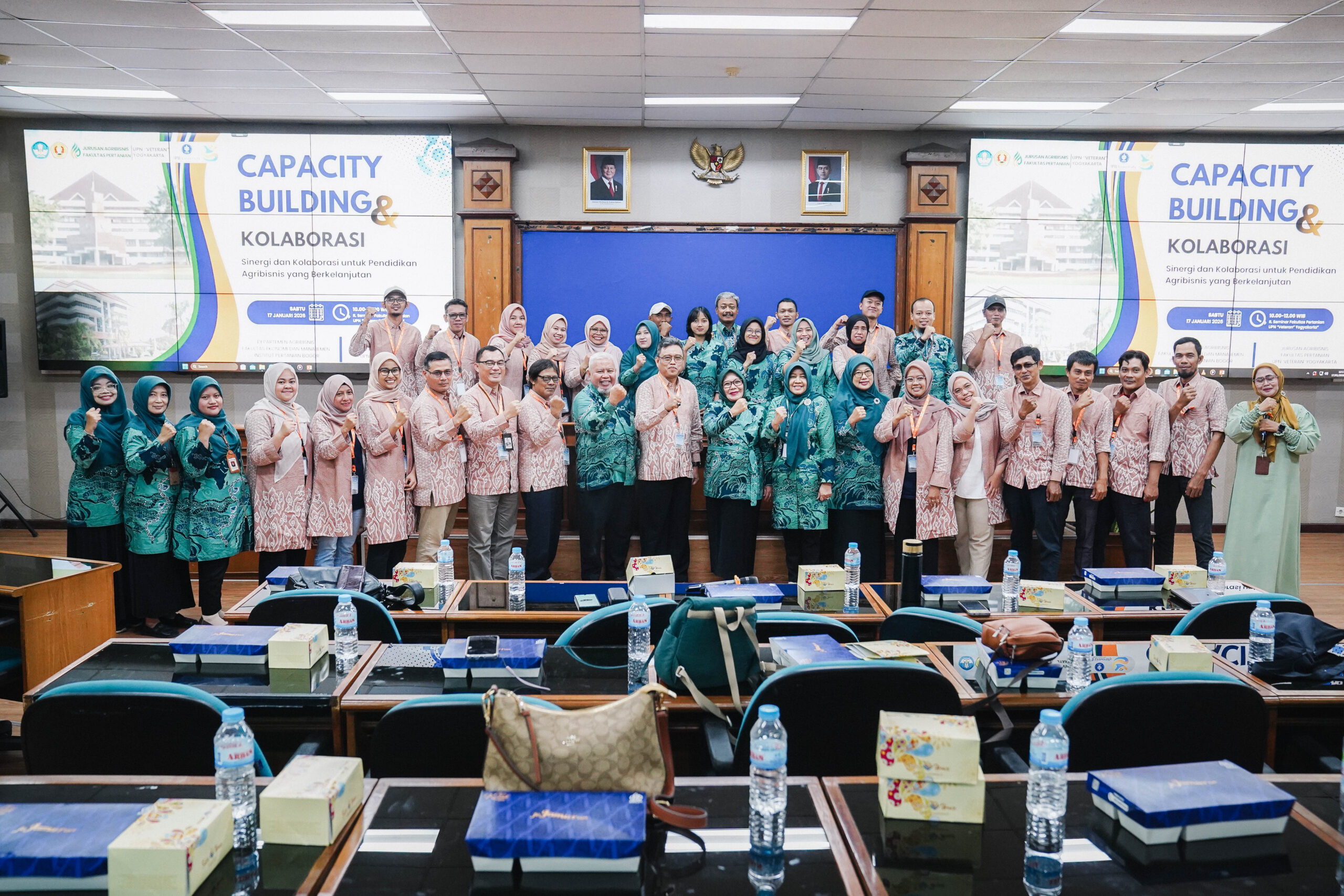 Kunjungan AGB ke UPN